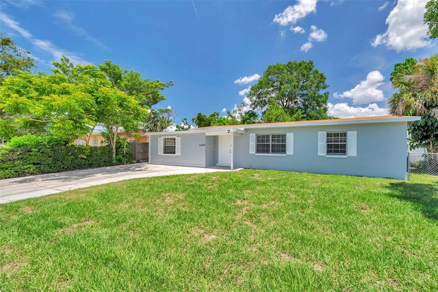 2509 W Crawford St, Tampa, FL 33614 - view of ranch-style home