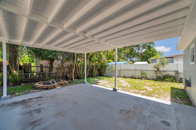 2509 W Crawford St, Tampa, FL 33614 - fenced backyard with a patio area