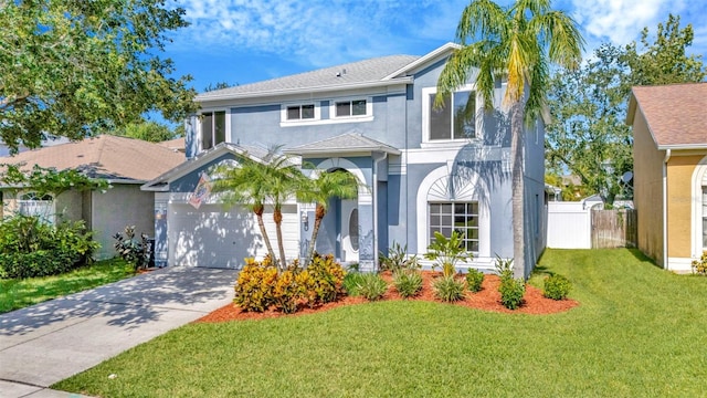1734 Mapleleaf Blvd, Oldsmar, FL 34677 - view of front facade featuring stucco siding and concrete driveway