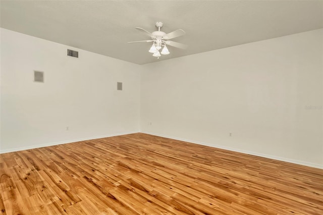 1734 Mapleleaf Blvd, Oldsmar, FL 34677 - spare room featuring light wood-type flooring and ceiling fan