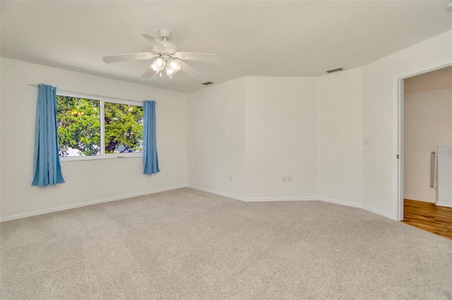1734 Mapleleaf Blvd, Oldsmar, FL 34677 - carpeted empty room featuring ceiling fan and baseboards