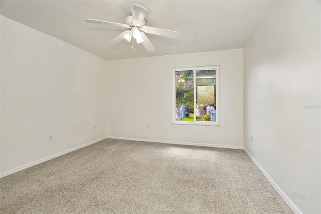1734 Mapleleaf Blvd, Oldsmar, FL 34677 - carpeted spare room with baseboards and a ceiling fan