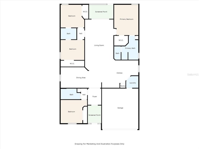 11309 Langworth Hill Ln, Riverview, FL 33579 - view of home floor plan