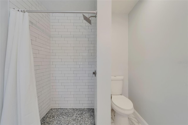 4518 Helena St NE, Saint Petersburg, FL 33703 - full bath featuring a shower stall and toilet