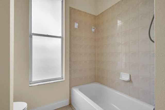 10510 Lithia Estates Dr, Lithia, FL 33547 - bathroom with toilet and tile patterned floors
