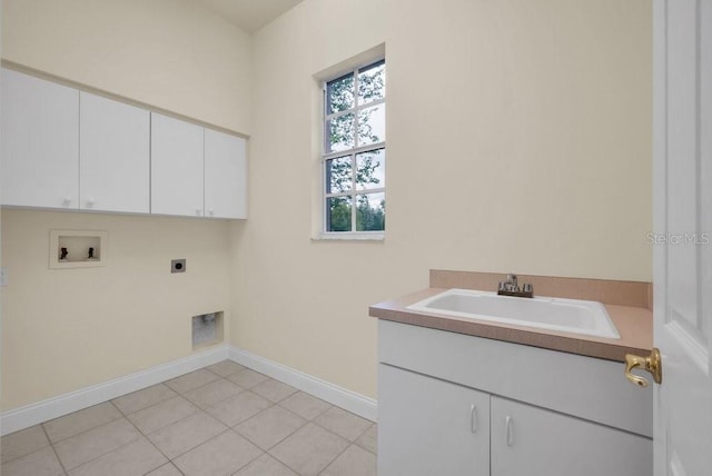 10510 Lithia Estates Dr, Lithia, FL 33547 - laundry room featuring hookup for an electric dryer, cabinet space, hookup for a washing machine, and healthy amount of natural light