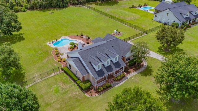 10510 Lithia Estates Dr, Lithia, FL 33547 - view of subject property with a pool area