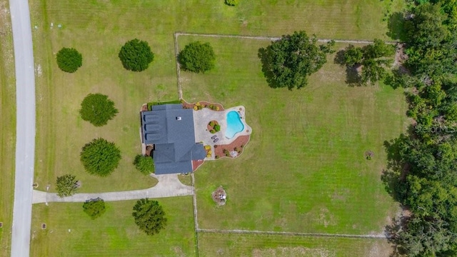 10510 Lithia Estates Dr, Lithia, FL 33547 - drone / aerial view of a pool