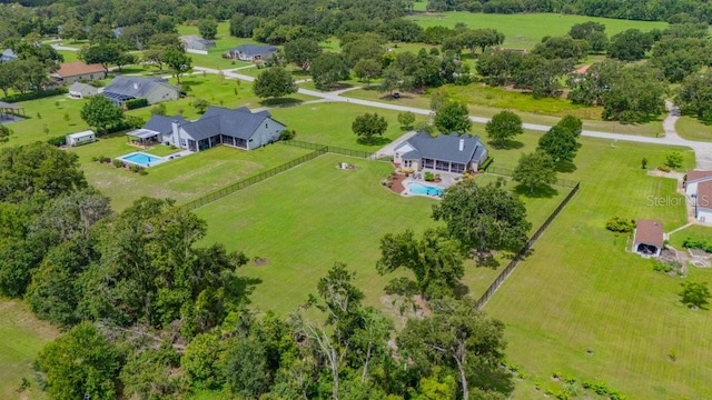 10510 Lithia Estates Dr, Lithia, FL 33547 - bird's eye view of a pool
