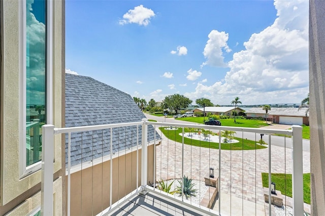 311 22nd St, Belleair Beach, FL 33786 - balcony featuring a residential view