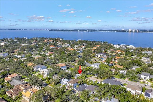 489 W Davis Blvd, Tampa, FL 33606 - aerial overview of property's location with nearby suburban area