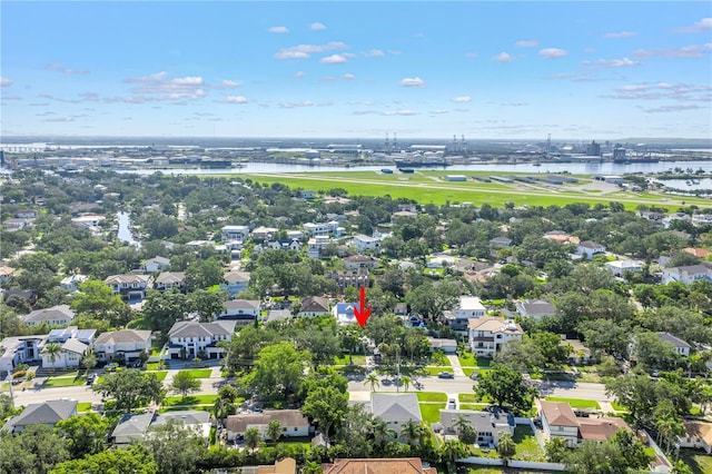 489 W Davis Blvd, Tampa, FL 33606 - aerial view of residential area featuring a nearby body of water