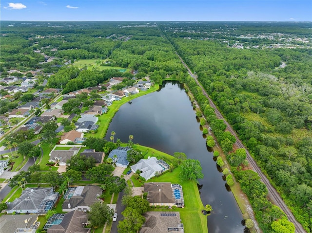 12439 Bristol Commons Cir, Tampa, FL 33626 - view of property location featuring a large body of water and nearby suburban area