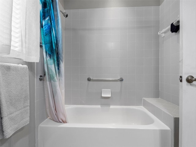 12439 Bristol Commons Cir, Tampa, FL 33626 - bathroom featuring shower / tub combo