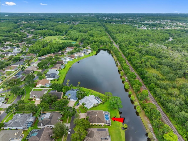 12439 Bristol Commons Cir, Tampa, FL 33626 - view of property location with a nearby body of water and nearby suburban area