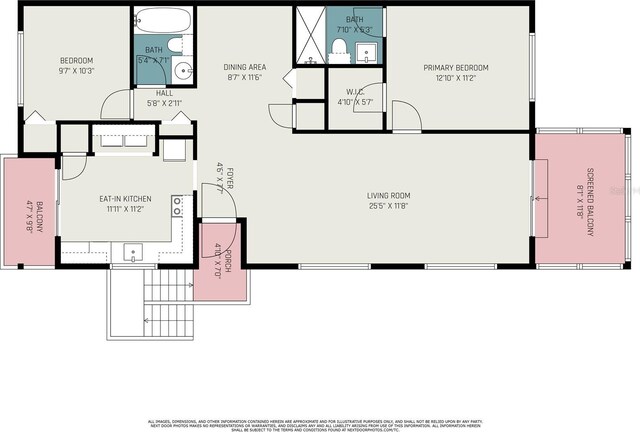 2368 Flanders Way Unit D, Safety Harbor, FL 34695 - view of property floor plan