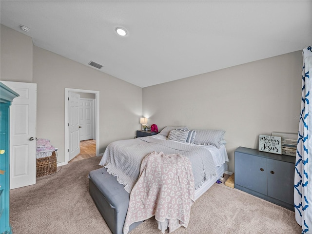 13105 Fruitville Way, Riverview, FL 33579 - carpeted bedroom featuring vaulted ceiling and baseboards