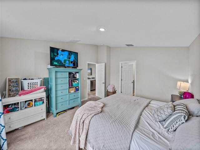13105 Fruitville Way, Riverview, FL 33579 - bedroom featuring light colored carpet