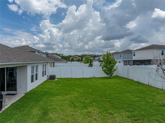13105 Fruitville Way, Riverview, FL 33579 - fenced backyard featuring a residential view
