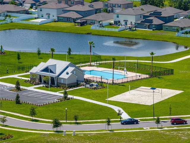 13105 Fruitville Way, Riverview, FL 33579 - aerial view of a nearby body of water and a pool
