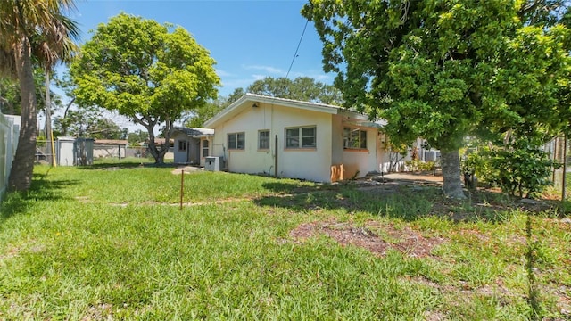 4720 Coronado Way S, Gulfport, FL 33711 - rear view of house featuring stucco siding