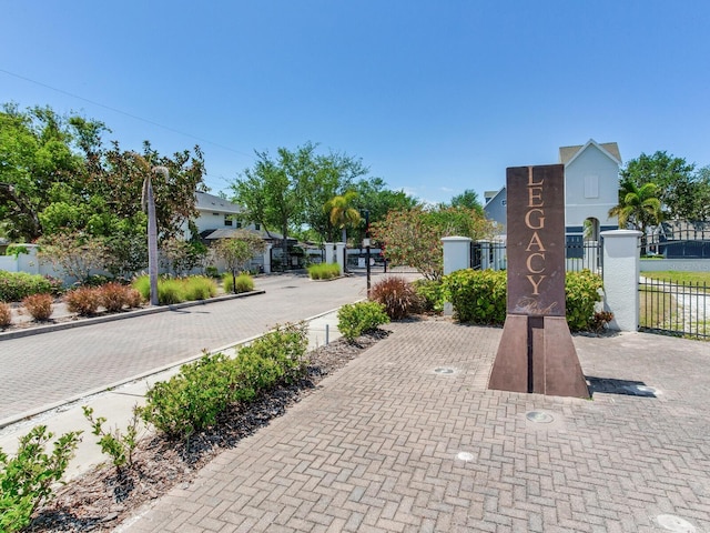 4503 Legacy Park Dr, Tampa, FL 33611 - view of street featuring a gate