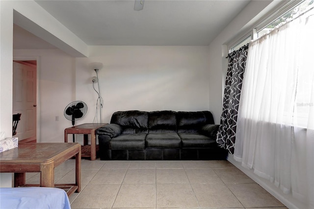 3707 Cambridge St, New Port Richey, FL 34652 - living room with light tile patterned floors