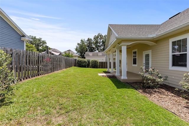 16609 NW 166th Dr, Alachua, FL 32615 - fenced backyard with a patio