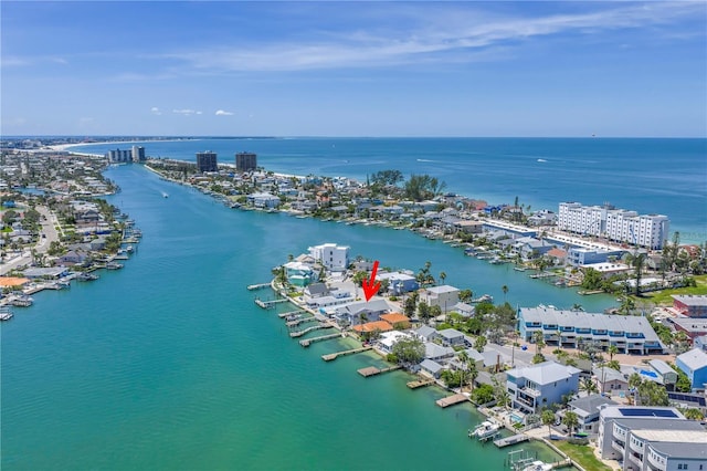 340 Bay Plz, Treasure Island, FL 33706 - aerial view of a large body of water