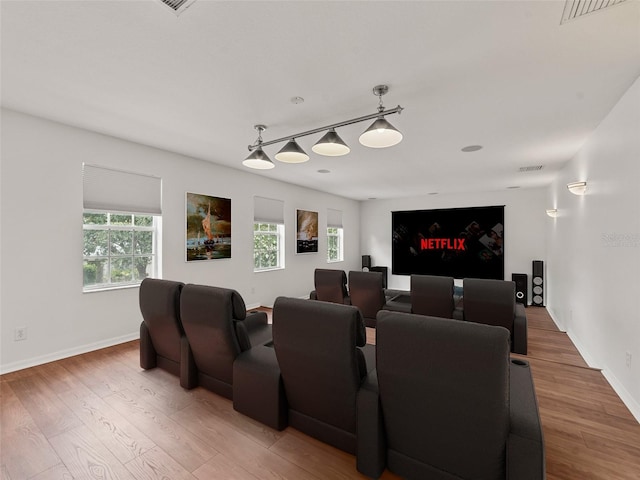 2812 Windcrest Oaks Ct, Valrico, FL 33594 - cinema with wood finished floors