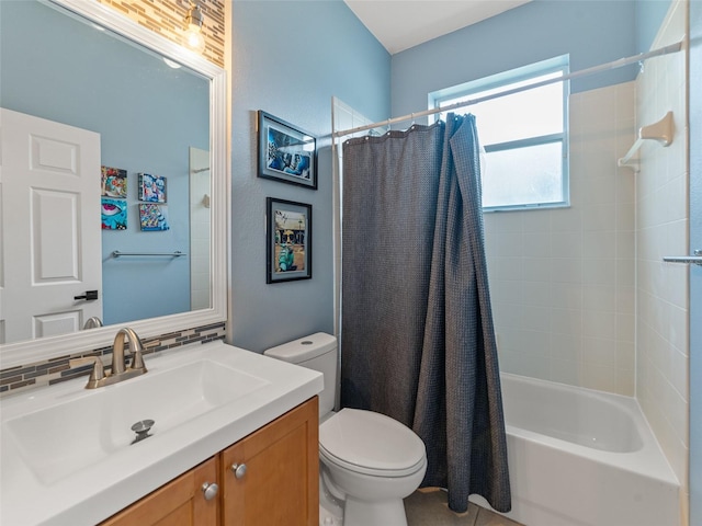 2812 Windcrest Oaks Ct, Valrico, FL 33594 - full bathroom featuring vanity and shower / bath combo