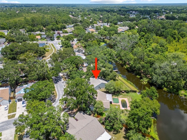 4639 Cabbage Palm Dr, Valrico, FL 33596 - aerial view of property's location featuring a large body of water and nearby suburban area
