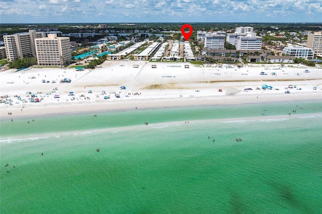 6020 Midnight Pass Rd Unit 49, Sarasota, FL 34242 - view of urban area with waterfront with a beach