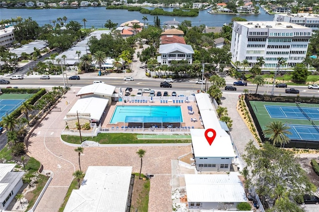 6020 Midnight Pass Rd Unit 49, Sarasota, FL 34242 - aerial view of a nearby body of water