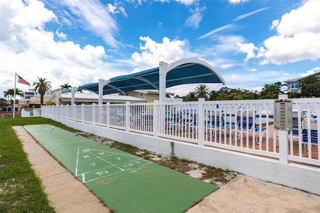 6020 Midnight Pass Rd Unit 49, Sarasota, FL 34242 - view of community featuring shuffleboard