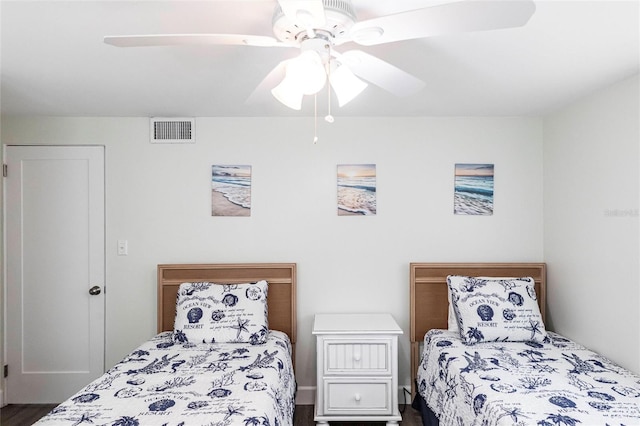 6020 Midnight Pass Rd Unit 49, Sarasota, FL 34242 - bedroom featuring ceiling fan