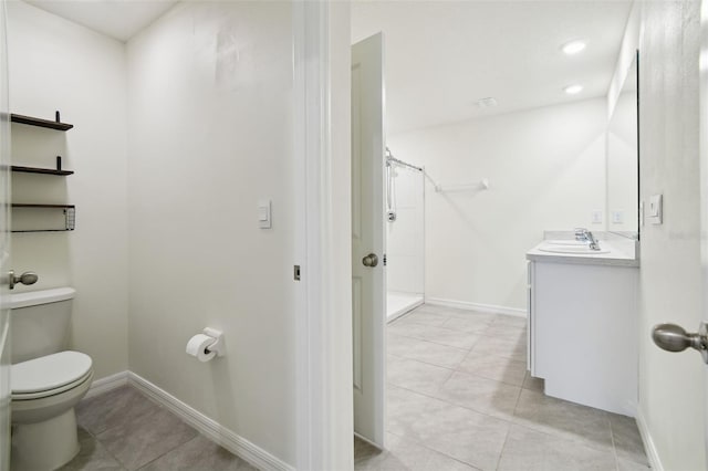 4119 Autumn Amber Dr, Spring Hill, FL 34609 - full bath with vanity and tile patterned floors