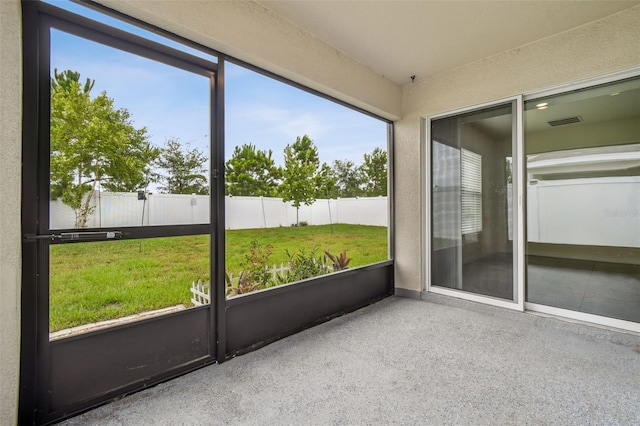 4119 Autumn Amber Dr, Spring Hill, FL 34609 - view of unfurnished sunroom