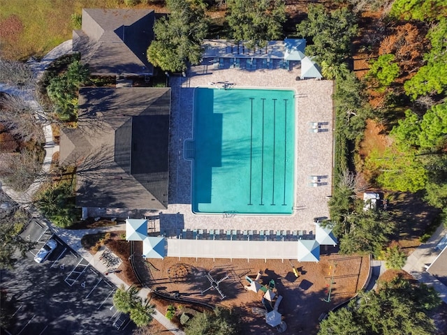 4119 Autumn Amber Dr, Spring Hill, FL 34609 - view from above of property