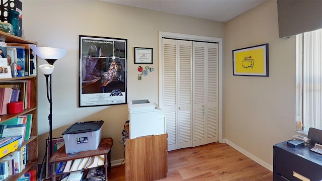 2215 Toniwood Ln, Palm Harbor, FL 34685 - office space featuring wood finished floors and baseboards