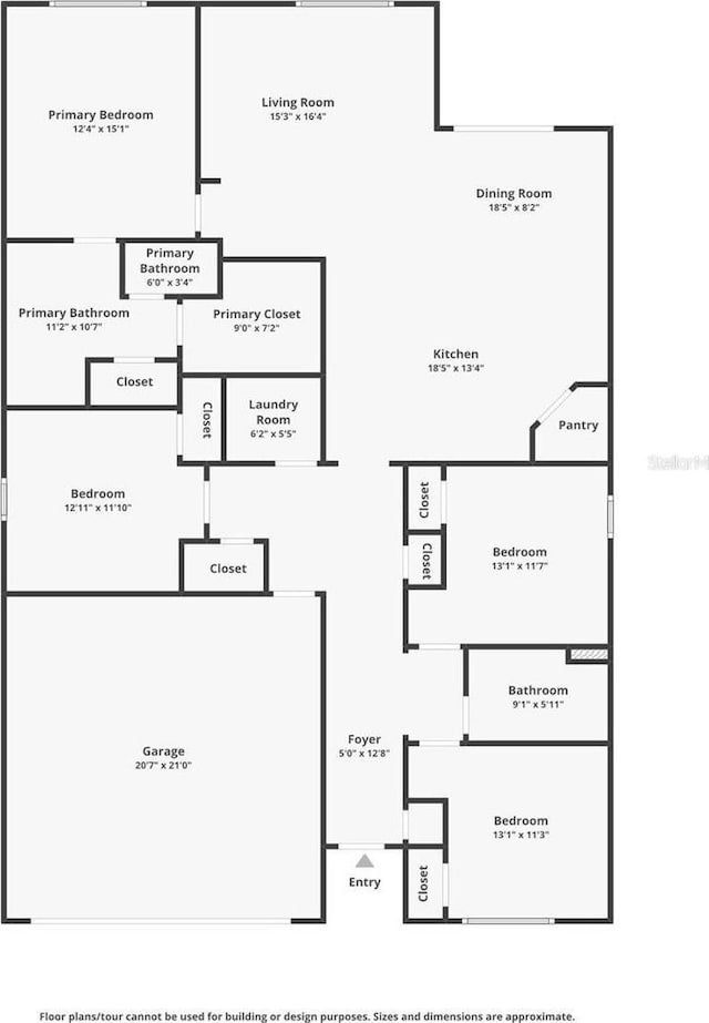 13304 Mylion Way, Spring Hill, FL 34610 - view of property floor plan