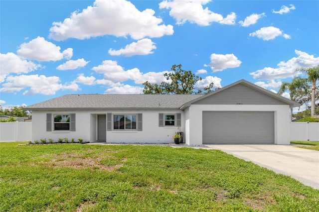 10811 Providence Oaks Dr, Riverview, FL 33578 - single story home with an attached garage, concrete driveway, and brick siding