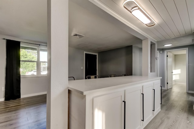 7031 Magnolia Valley Dr, New Port Richey, FL 34653 - hallway featuring light wood-style flooring