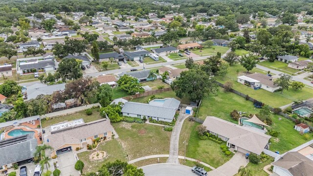 1810 Orange Hill Dr, Brandon, FL 33510 - aerial view of property's location with nearby suburban area