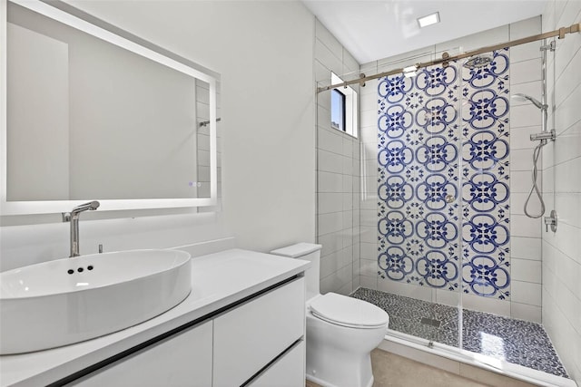 131 Forest Hills Dr, Redington Shores, FL 33708 - bathroom with a stall shower and vanity