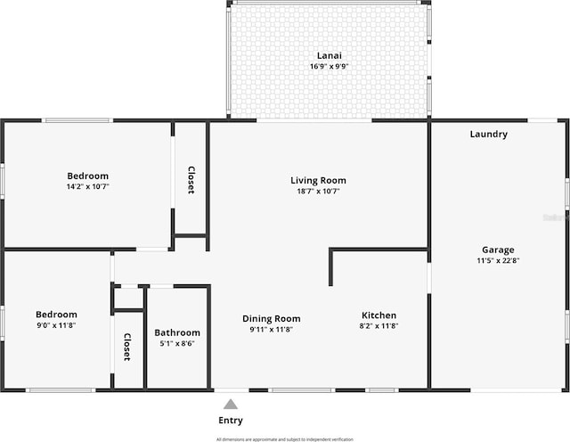 11460 Park Blvd, Seminole, FL 33772 - view of property floor plan