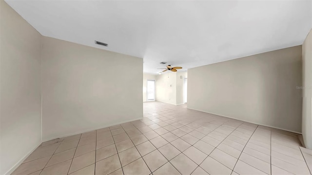 11460 Park Blvd, Seminole, FL 33772 - unfurnished room with light tile patterned flooring and ceiling fan