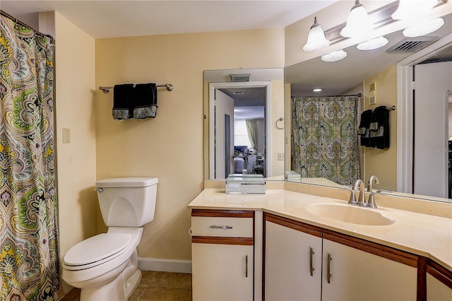 2333 Feather Sound Dr Unit A409, Clearwater, FL 33762 - full bathroom with tile patterned flooring, vanity, and a chandelier