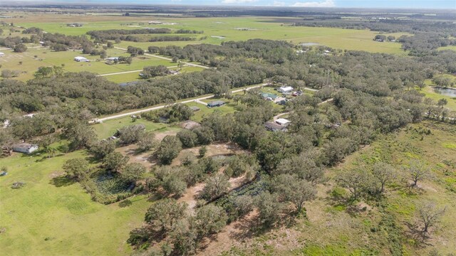 2410 Thornton Rd, Zolfo Springs, FL 33890 - aerial view of property and surrounding area with rural landscape