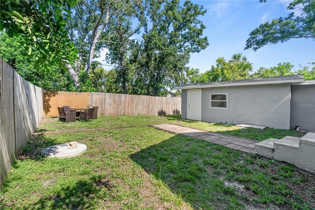 4460 67th St N, Saint Petersburg, FL 33709 - view of fenced backyard